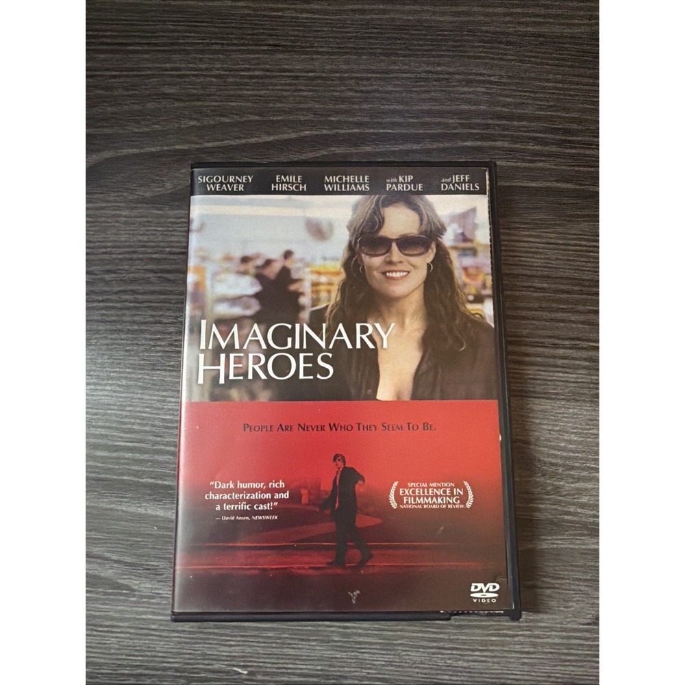 Imaginary Heroes DVD 2004 Sigourney Weaver Emile Hirsch Sony Pictures Drama R